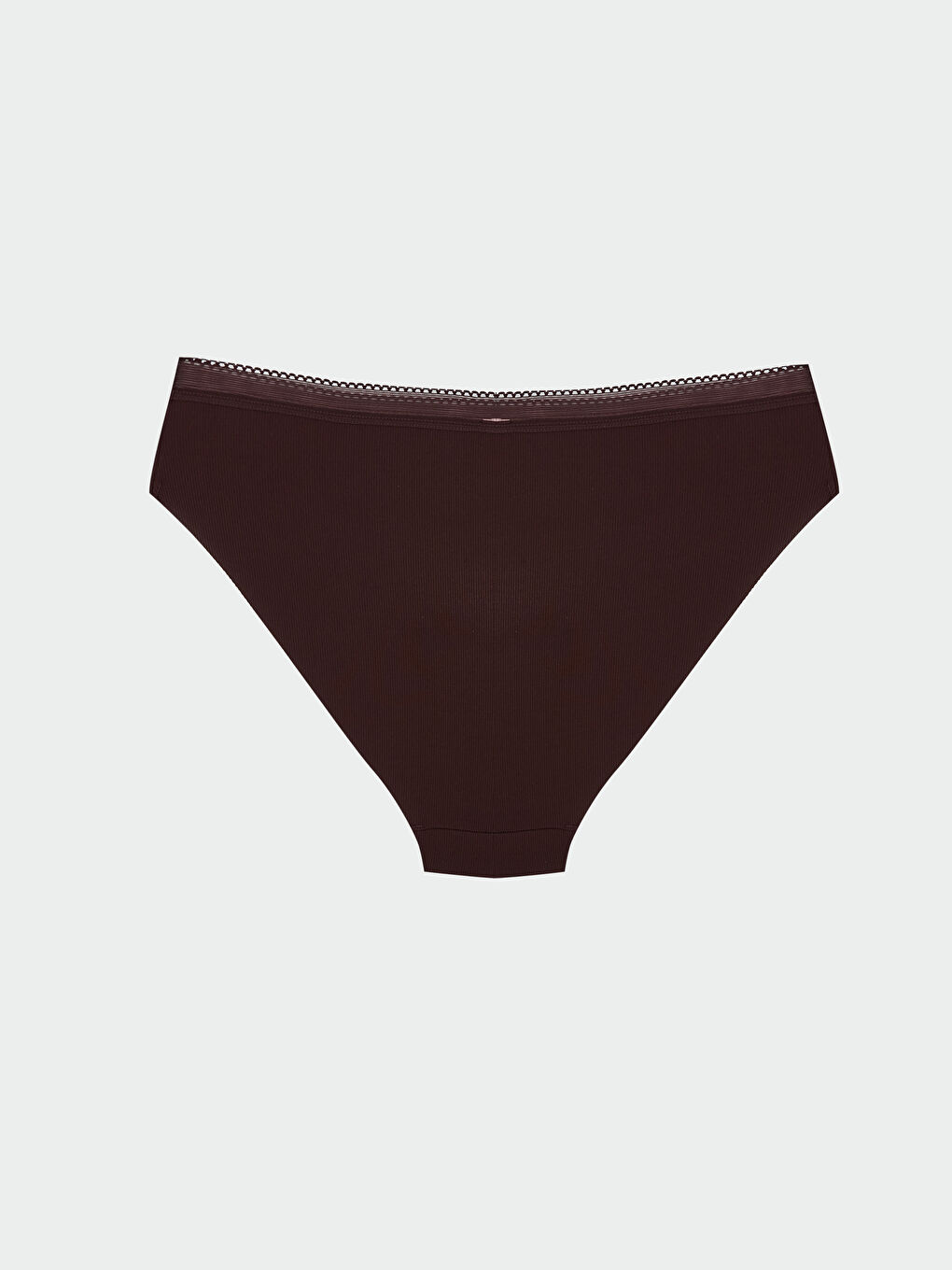 Mürdüm Düz Bikini Külot-1