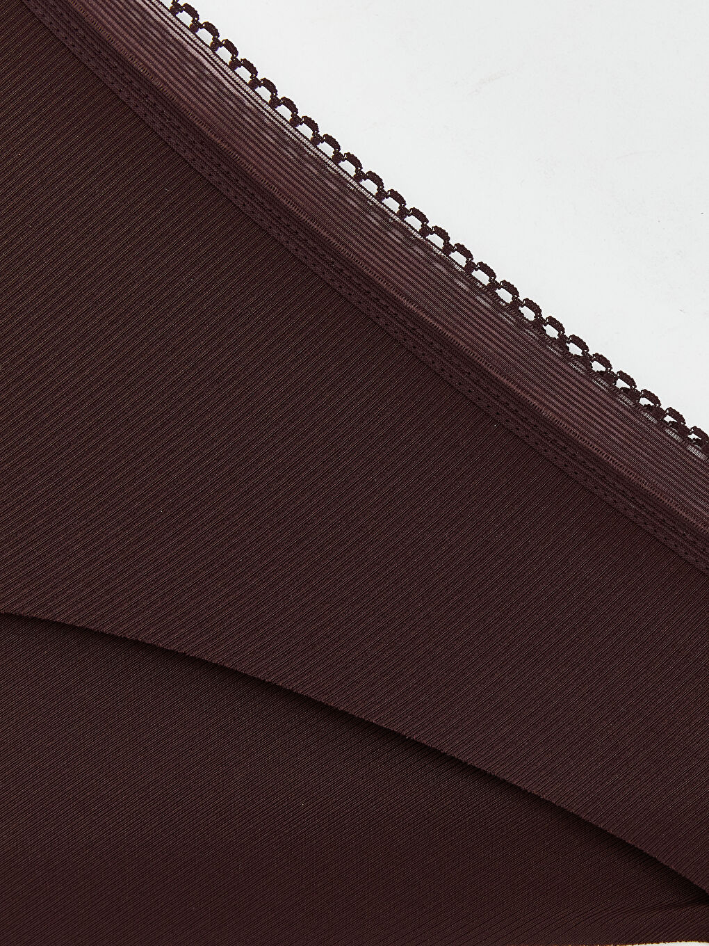 Mürdüm Düz Bikini Külot-2