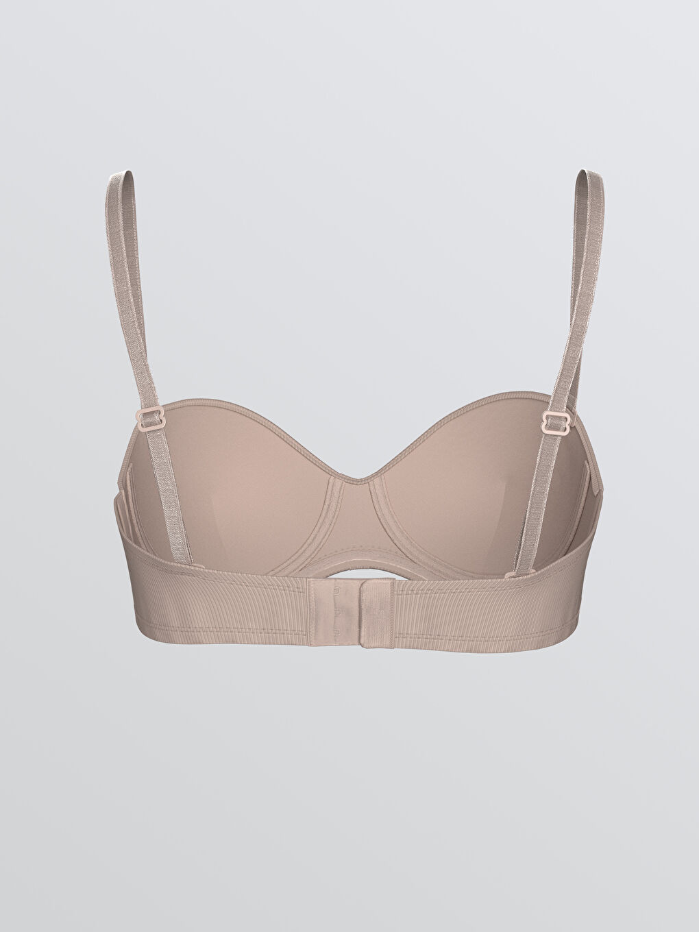 Wired Non-Padded Plain Strapless Bra -S5QK34Z8-GFR