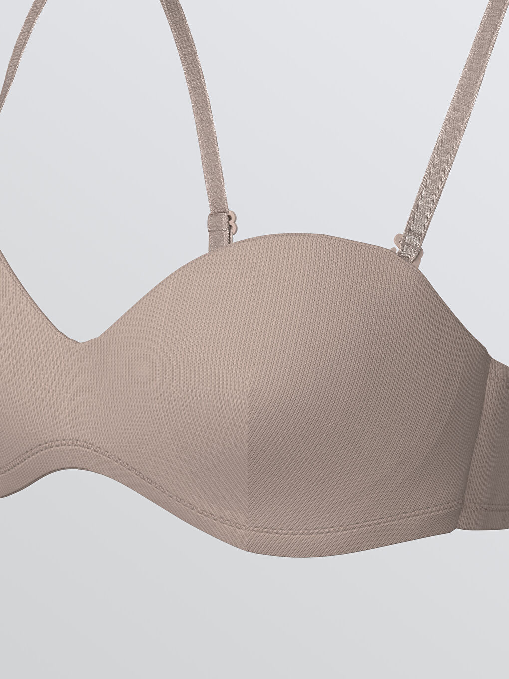 Wired Non-Padded Plain Strapless Bra -S5QK34Z8-GFR