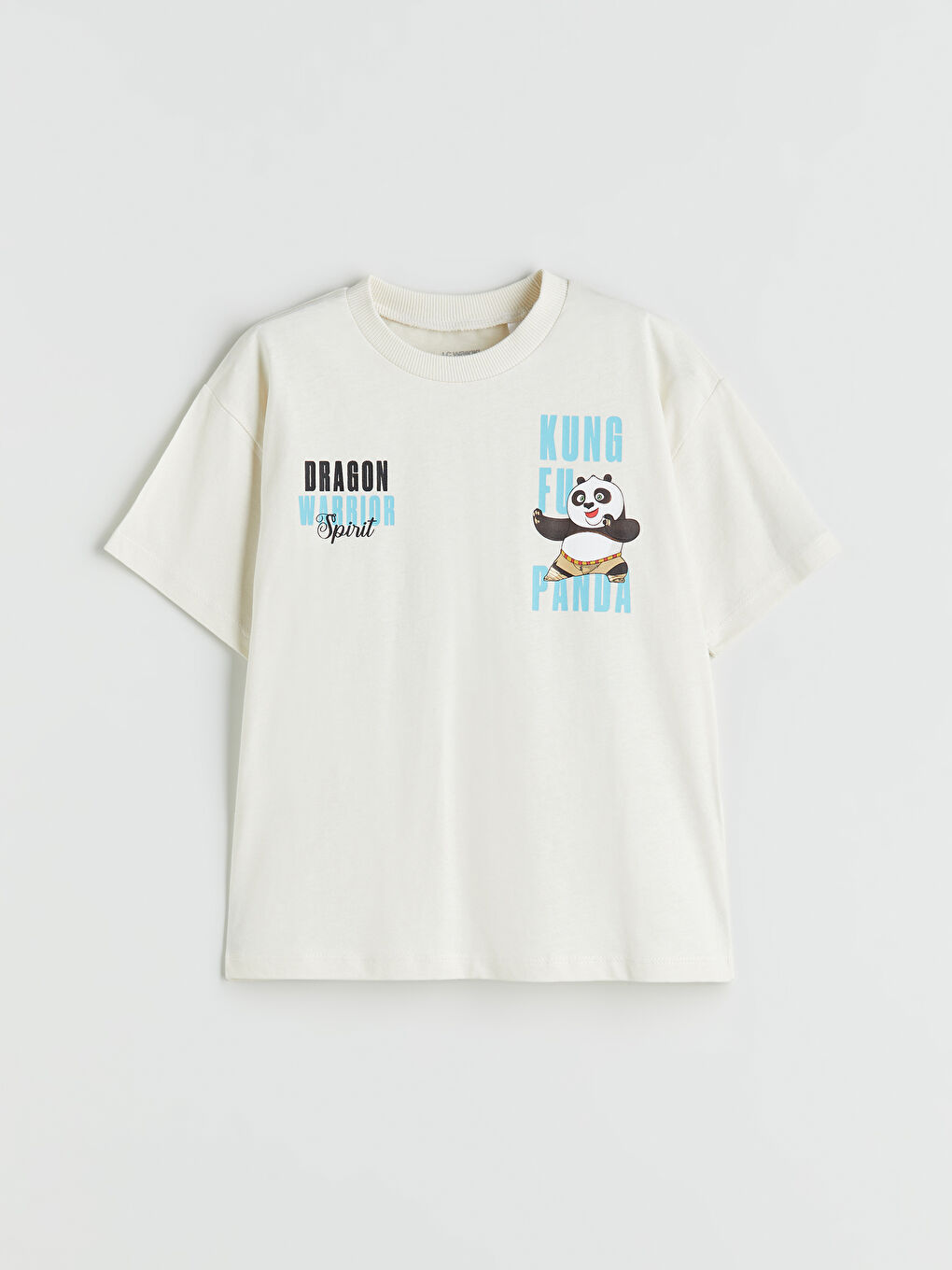 LCW Kids Crew Neck Printed Boys' T-Shirt -S5QK35Z1-QVK