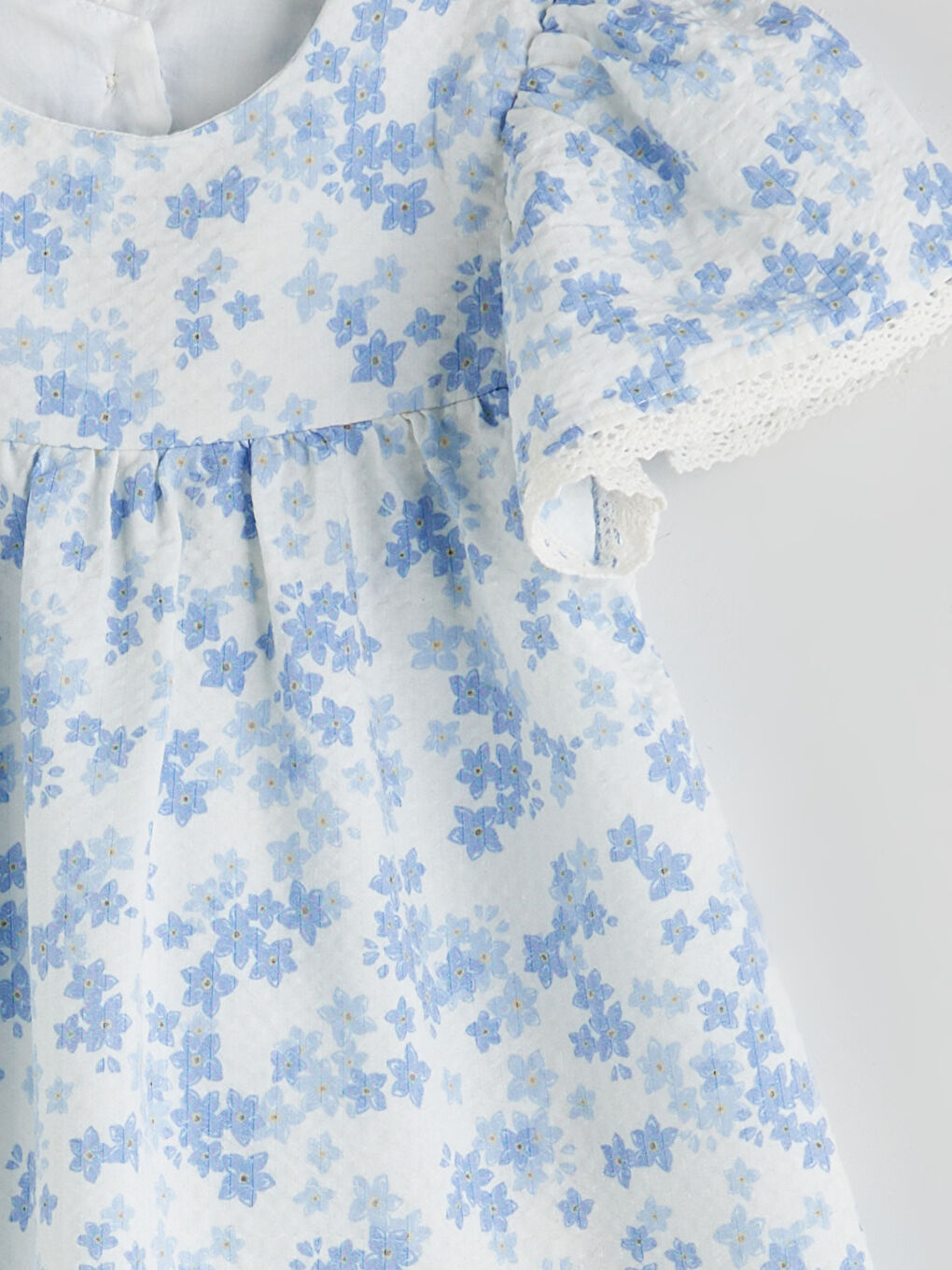 Crew Neck Floral Baby Girls' Dress -S5QK56Z1-LRA