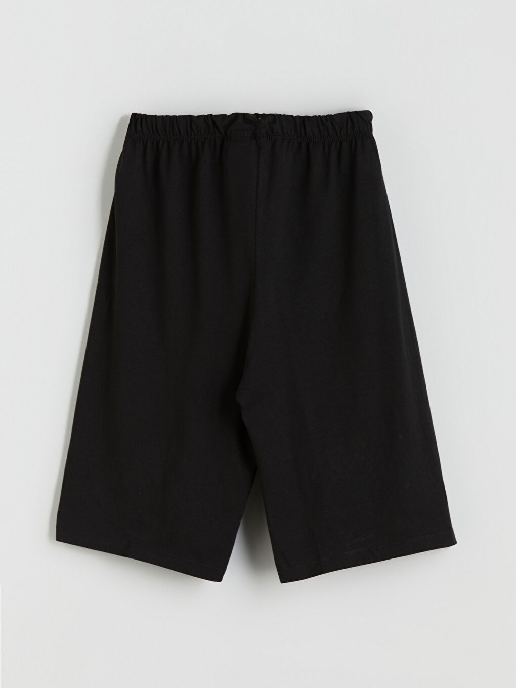 Siyah Beli Lastikli Erkek Çocuk Pijama Şort-2