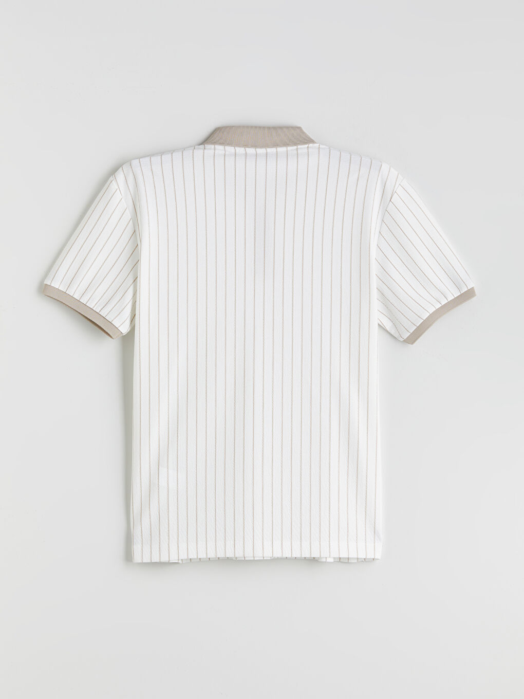 LCW Vision Patterned Men's Polo Neck T-Shirt -S5QK86Z8-LE4