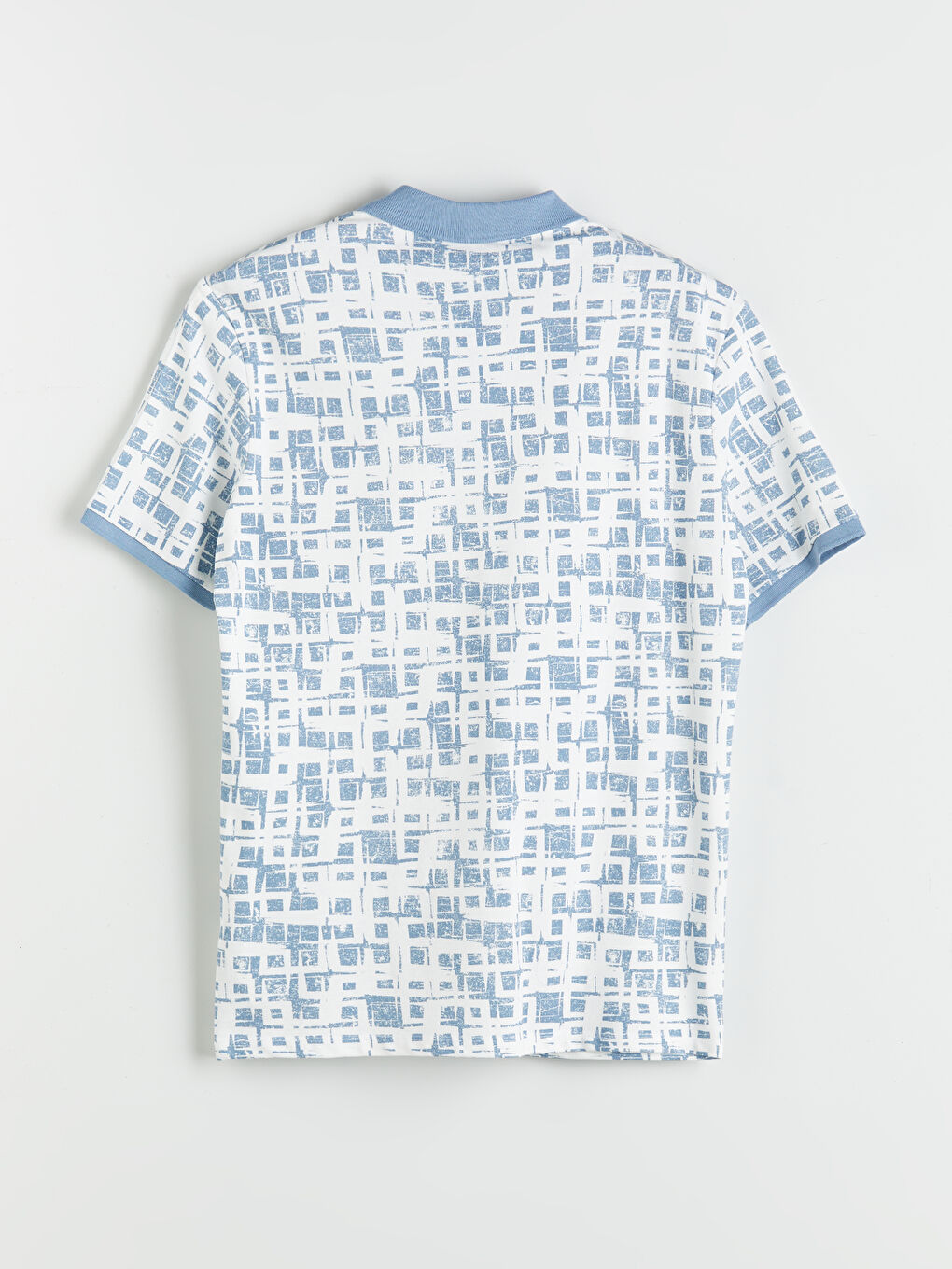 LCW Vision Patterned Men's Polo Neck T-Shirt -S5QK86Z8-LFL