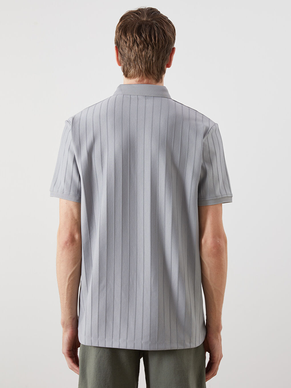 LCW Vision Men's Polo Neck T-Shirt -S5QK89Z8-RWR