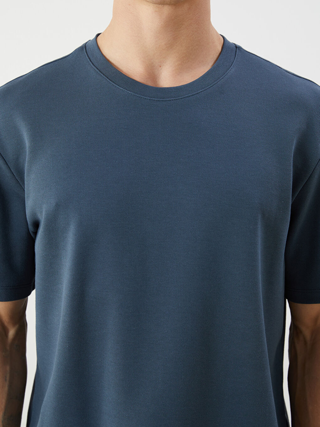LCW Vision Man PETROL T-Shirt -S5QK91Z8-CZP