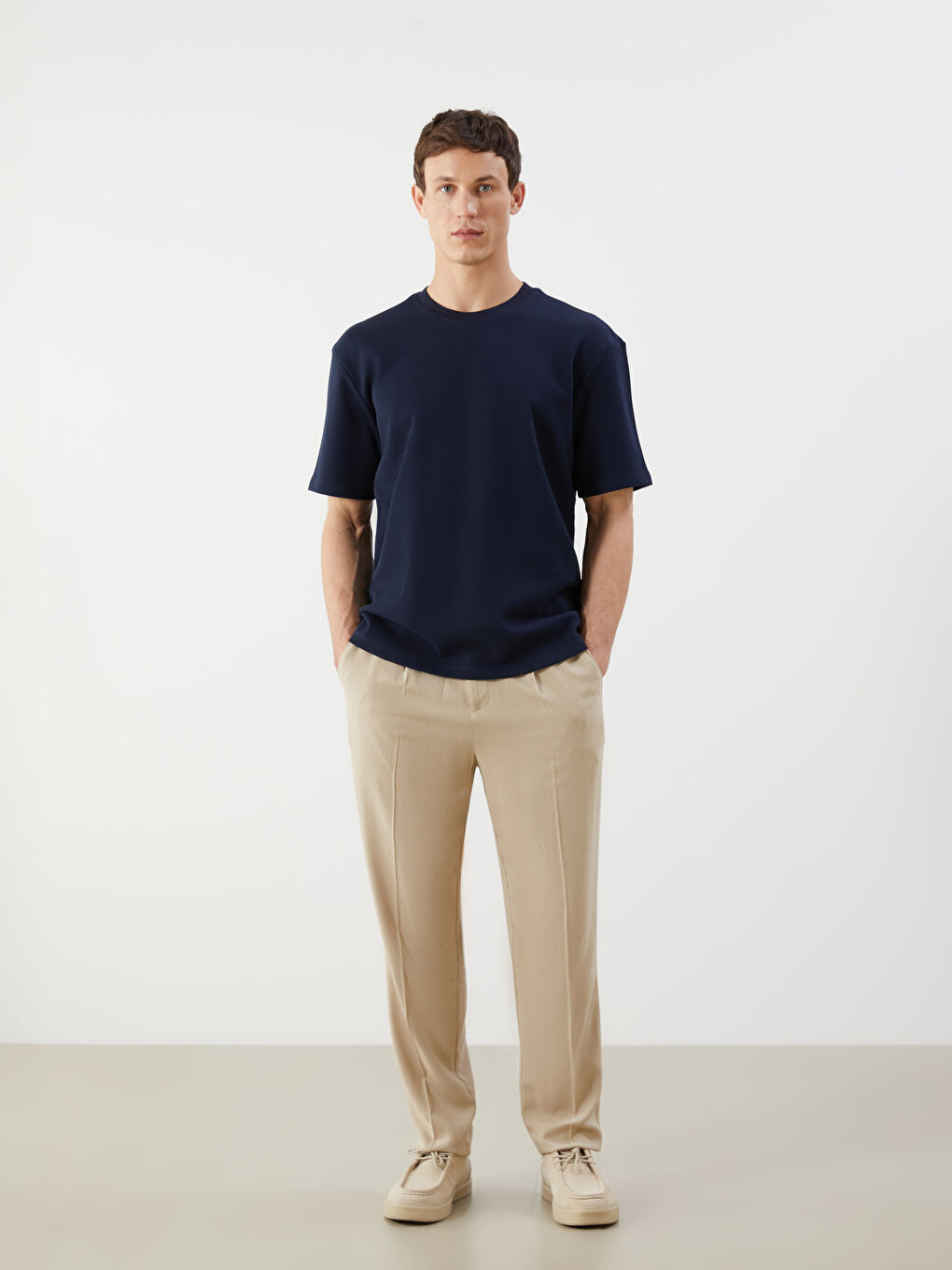LCW Vision Man NAVY T-Shirt -S5QK91Z8-RFH