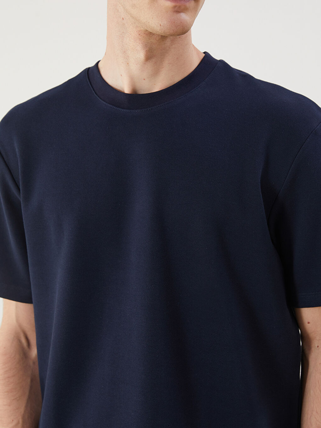 LCW Vision Man NAVY T-Shirt -S5QK91Z8-RFH