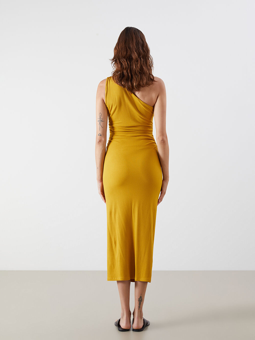 Woman YELLOW Dress -S5QK95Z8-GBF