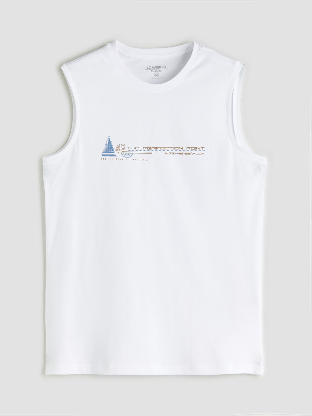 LCWAIKIKI Classic Crew Neck Printed Men's Sleeveless T-Shirt -S5QL03Z8-Q6K