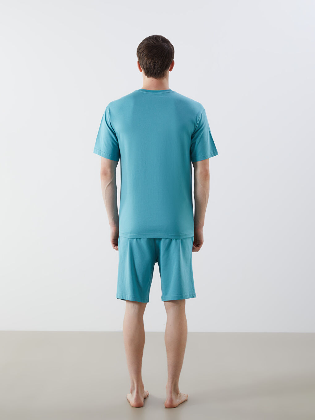 LC WAIKIKI Regular Fit Men's Short Pyjama Set -S5QL31Z8-GDC