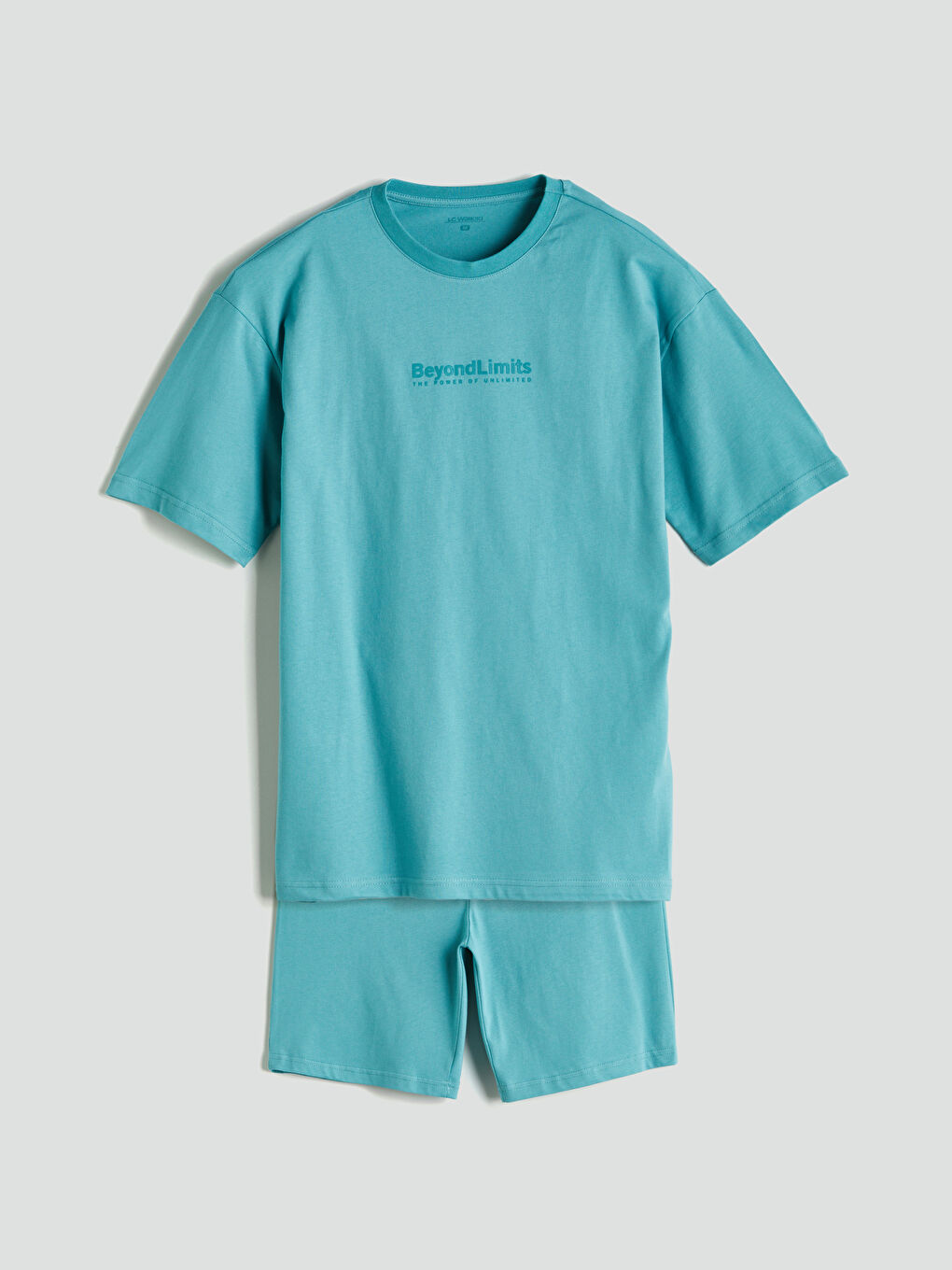 Standard Fit Men's Shorts Pajama Set -S5QL31Z8-GDC