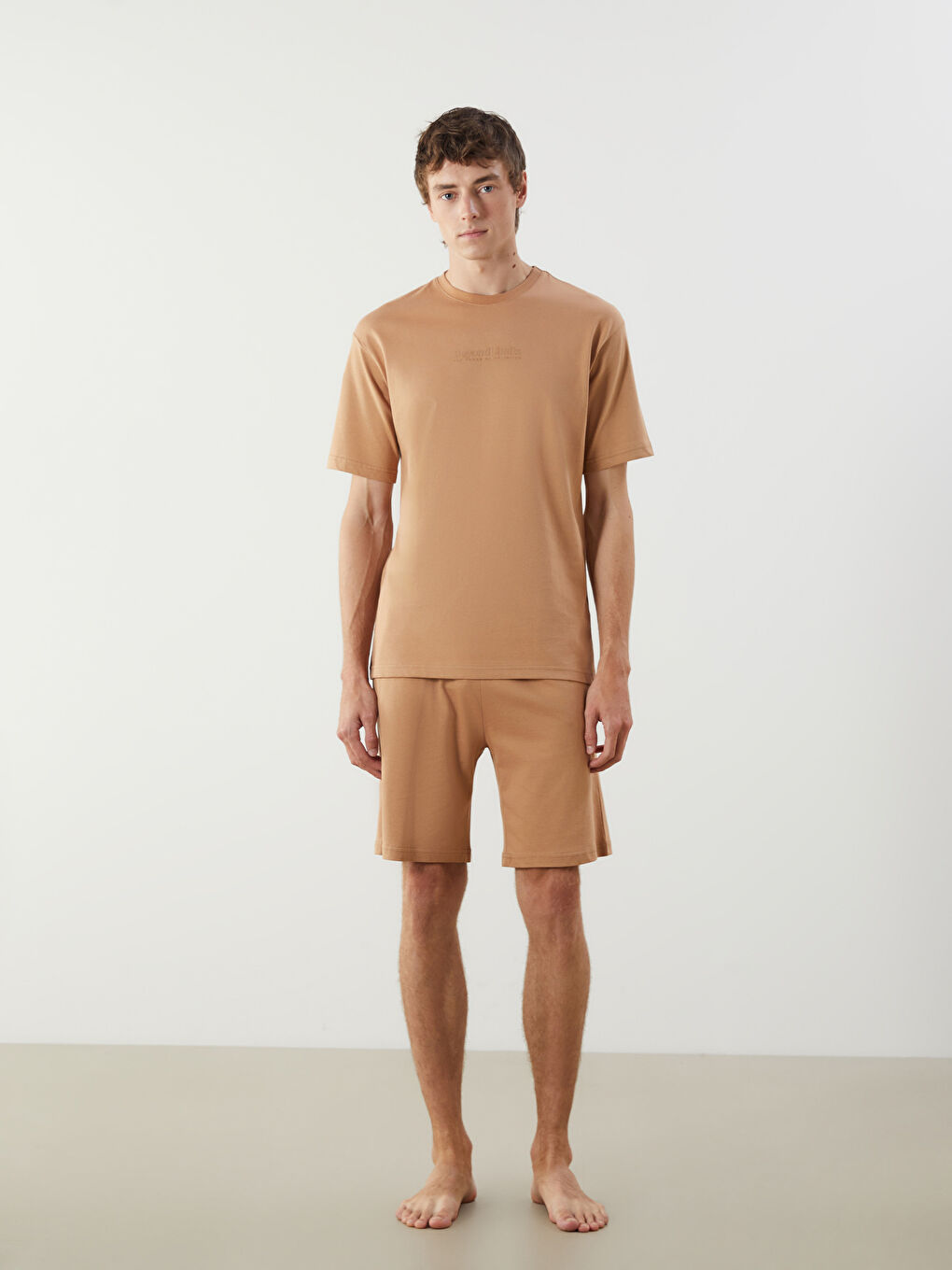 Standard Fit Men's Shorts Pajama Set -S5QL31Z8-QZY