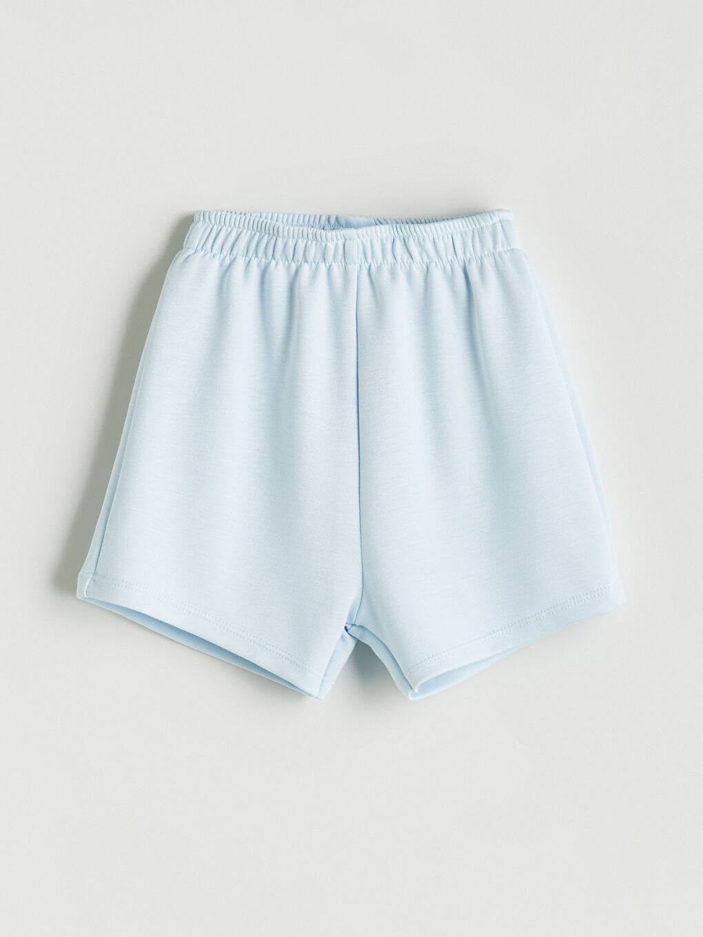 Mavi Baskılı Erkek Bebek Tişört ve Şort 2'li Takım-4