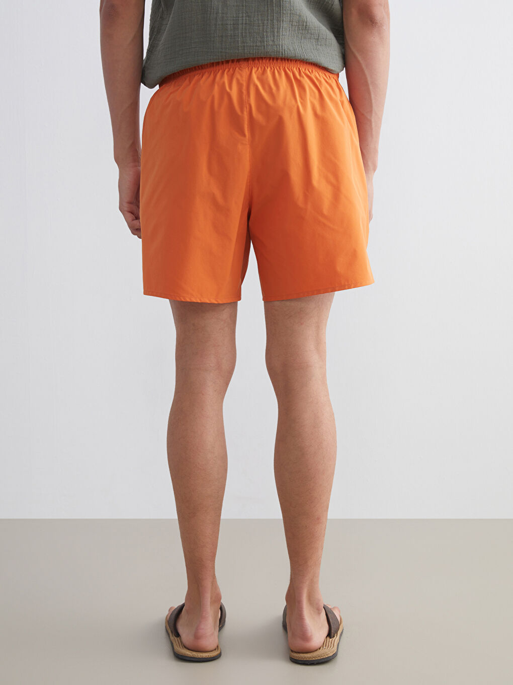 LCW SWIMWEAR شورت سباحة برتقالي رجل -S5QL67Z8-GNU