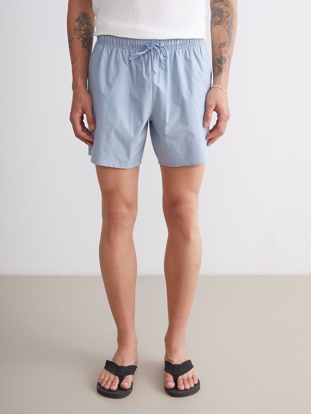 LCW SWIMWEAR Short Length Men's Swimming Shorts -S5QL67Z8-GP0