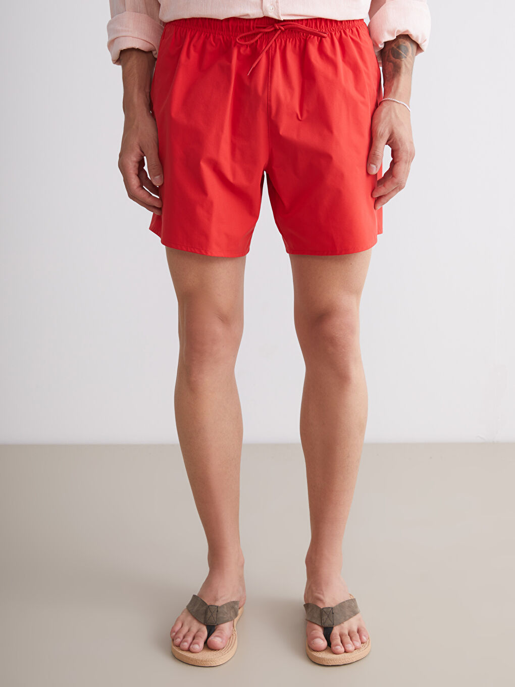 LCW SWIMWEAR Short Length Men's Swimming Shorts -S5QL67Z8-HMW