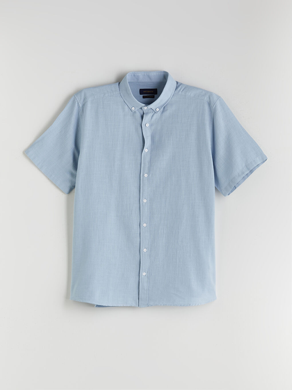 Regular Fit Short Sleeve Men's Shirt -S5QL76Z8-P2V