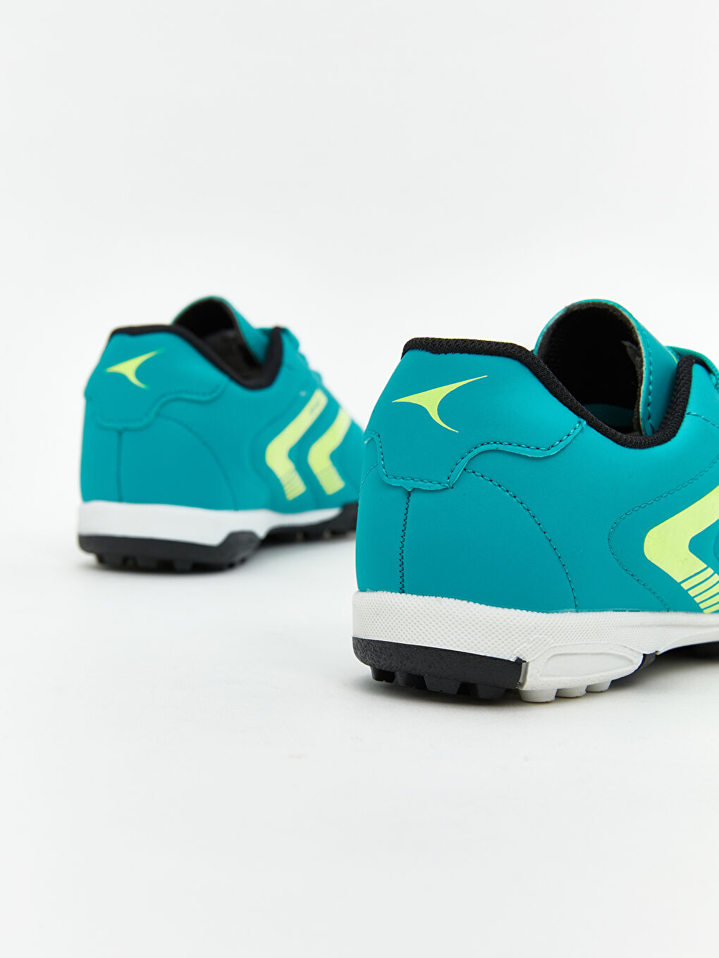 Turkuaz Bağcıklı Erkek Çocuk Halı Saha Ayakkabısı-4