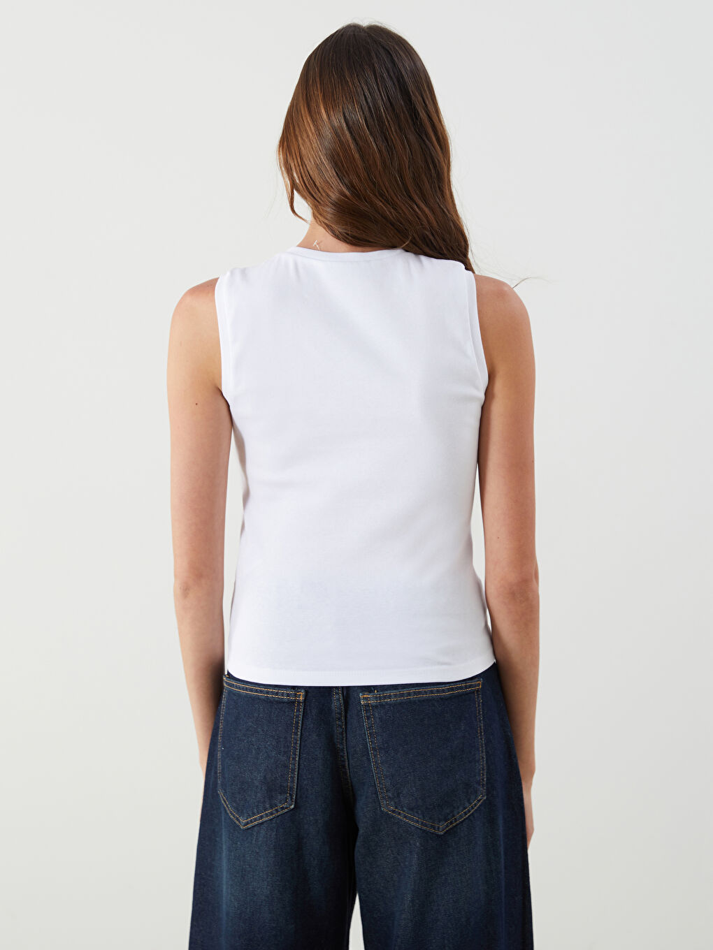 LCW Vision Woman WHITE Tank Top -S5QL86Z8-Q6K