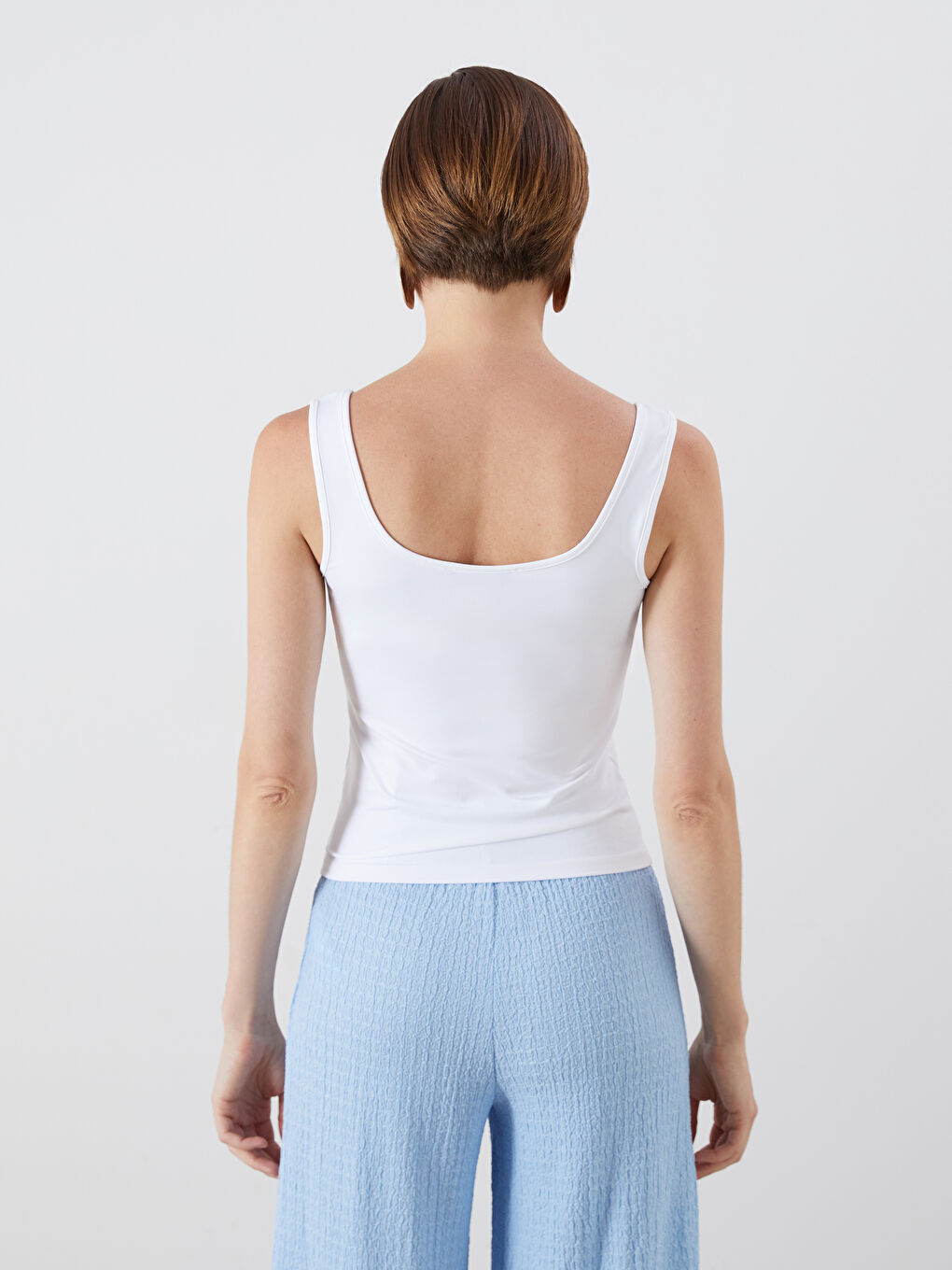 LCW Vision U Neck Women's Tank Top -S5QL89Z8-Q6K