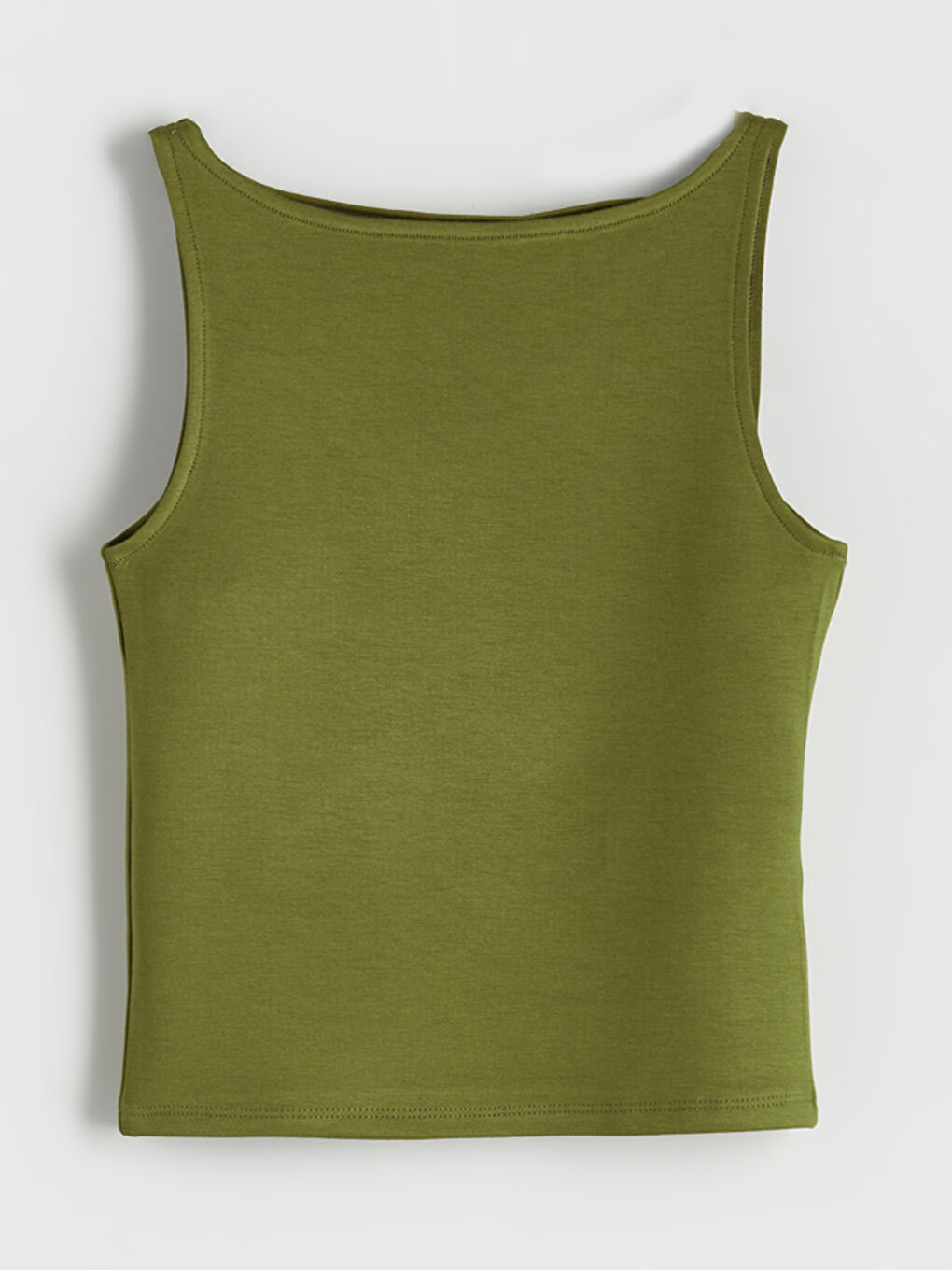 Haki Bisiklet Yaka Kadın Atlet-4