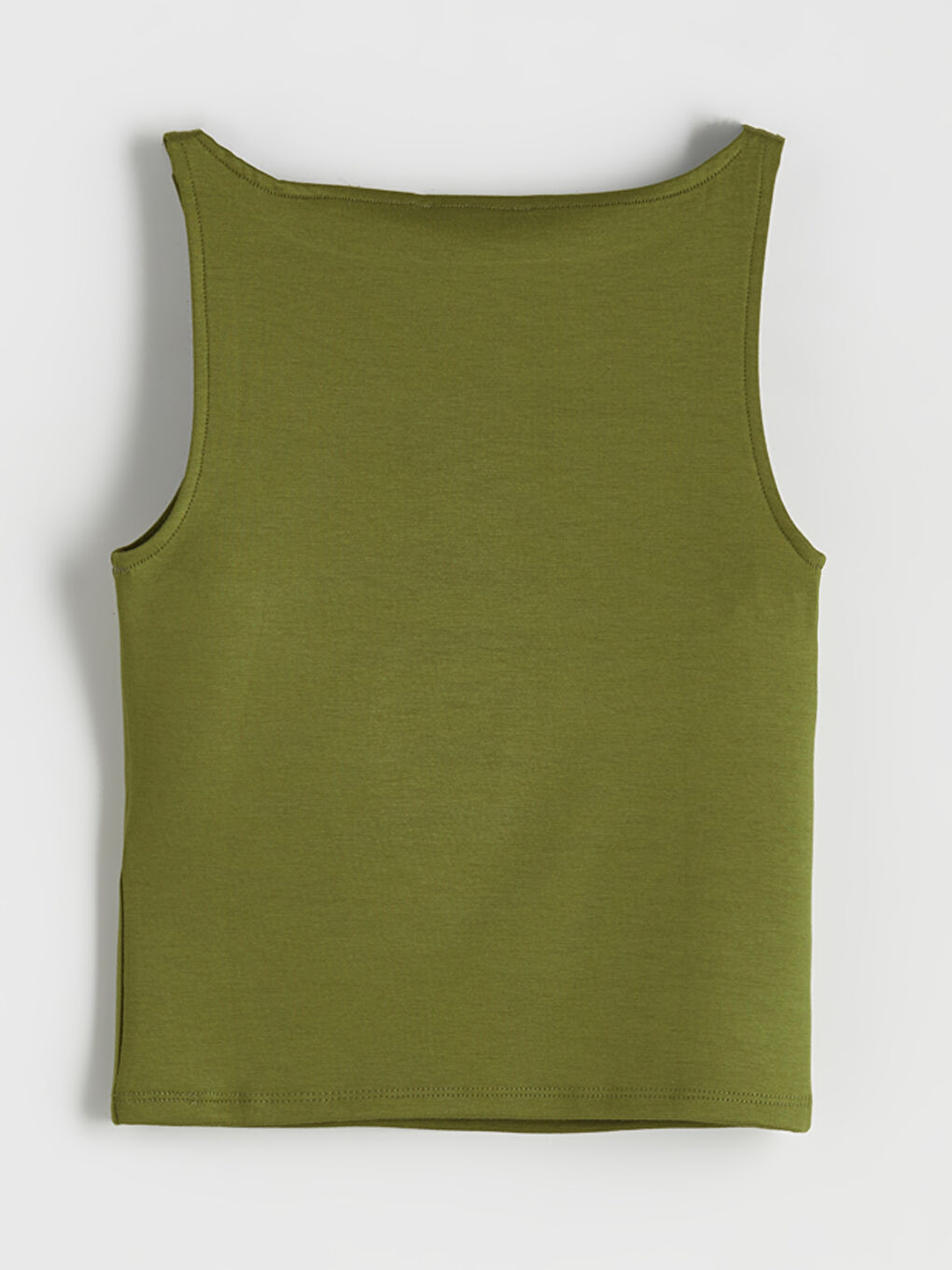 Haki Bisiklet Yaka Kadın Atlet-5