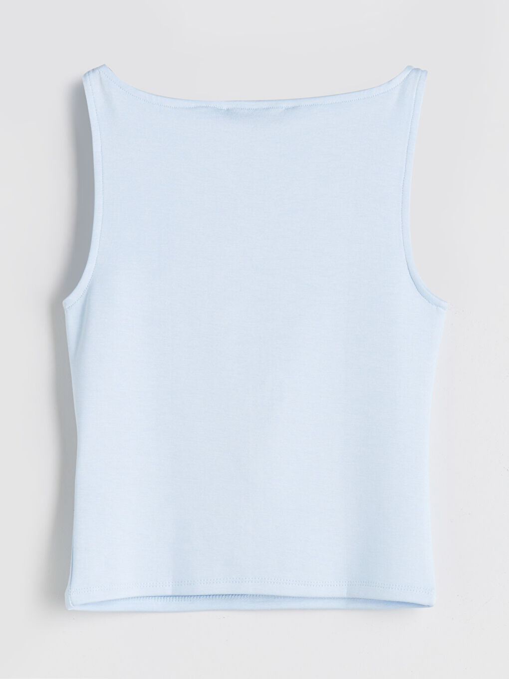 Mavi Bisiklet Yaka Kadın Atlet-5