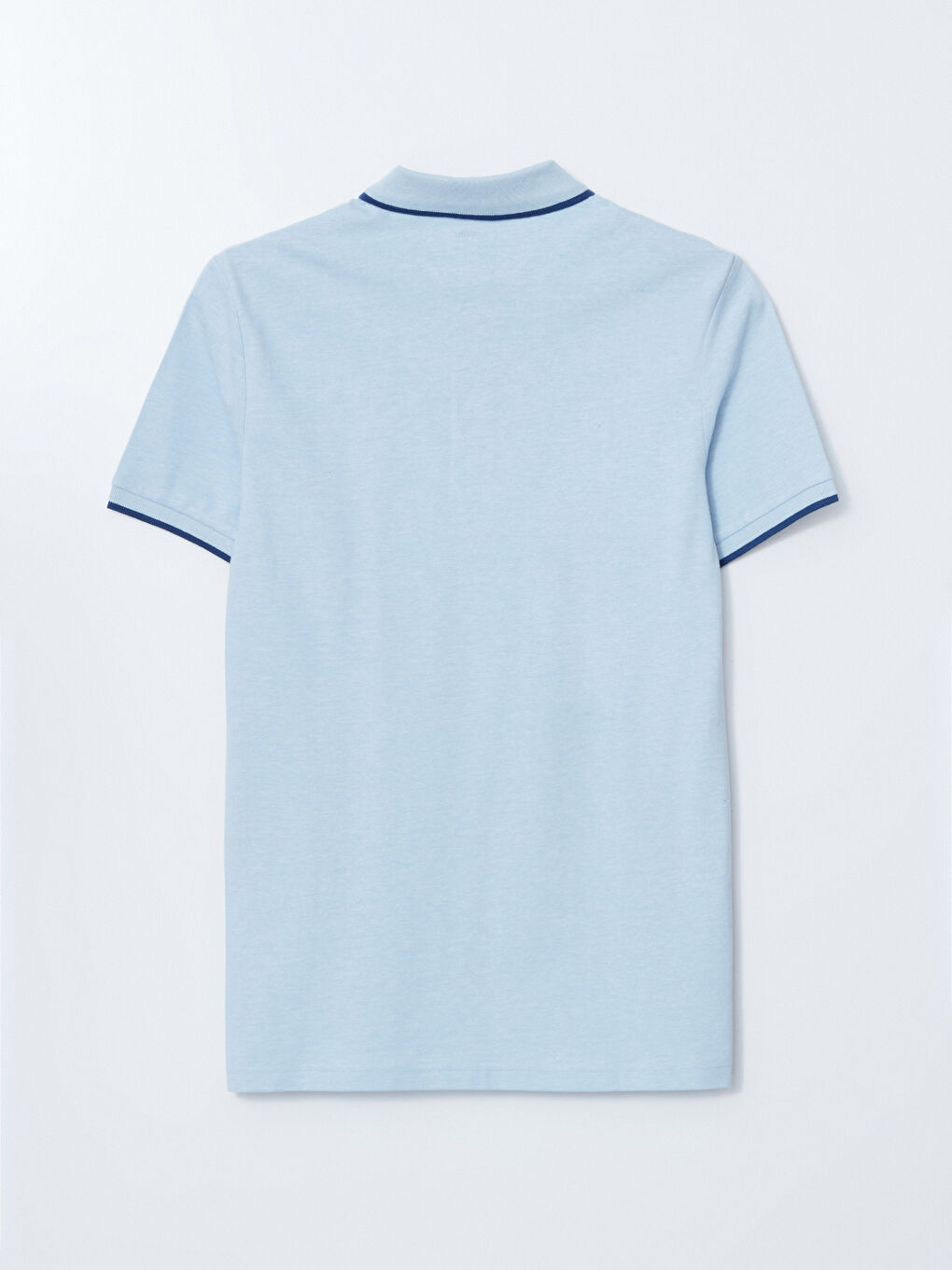 Мужская футболка из пике с воротником-поло-11