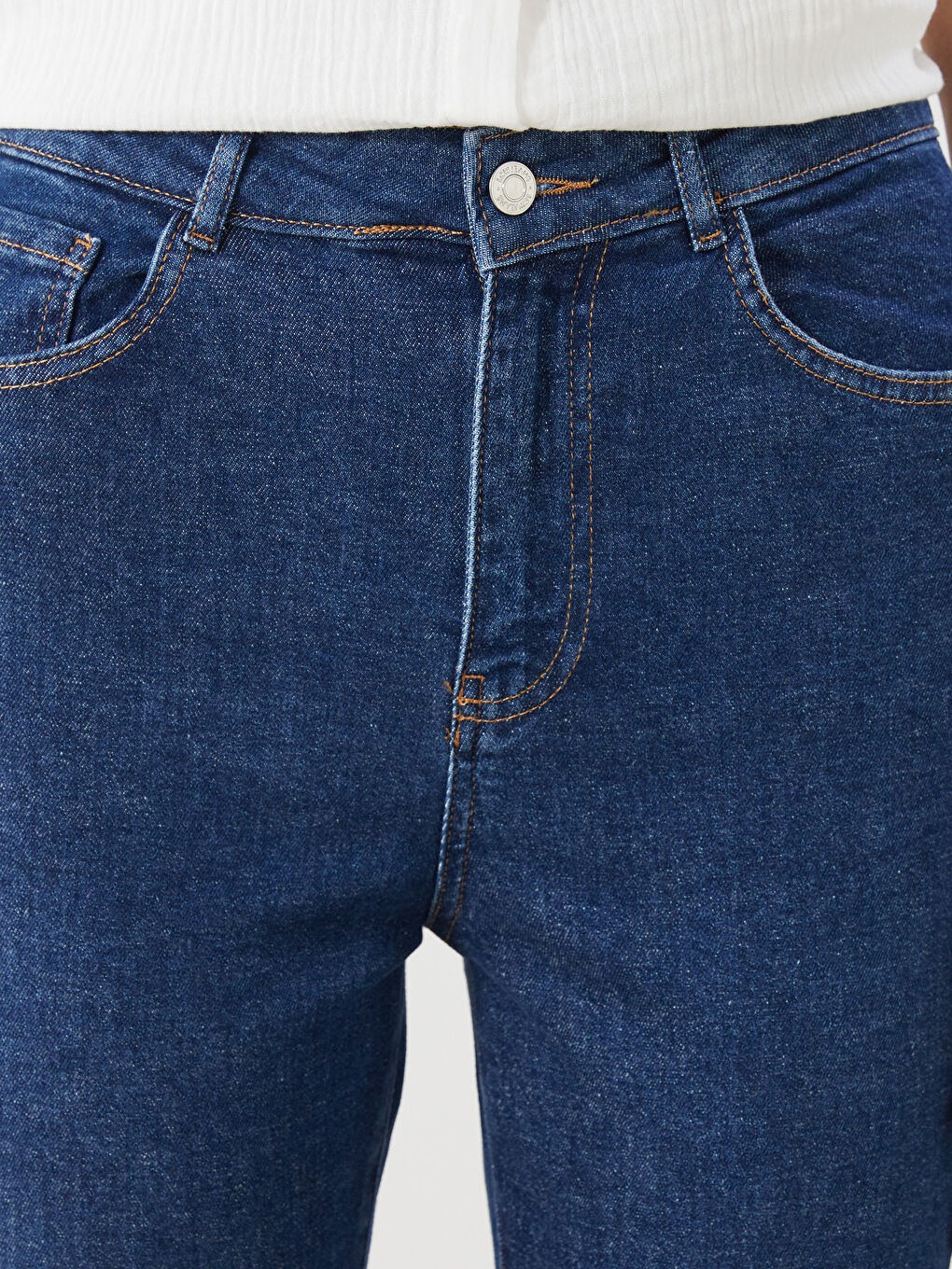 LCW ECO Slim Mom Women's Jeans -S5QM02Z8-507