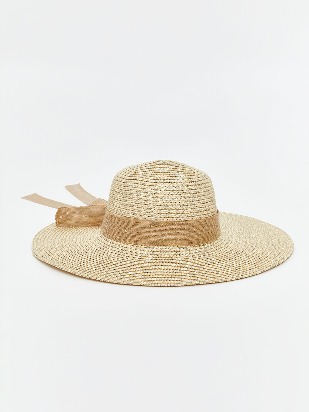 LCW ACCESSORIES Straw Women's Fedora Hat -S5QM05Z8-FF5