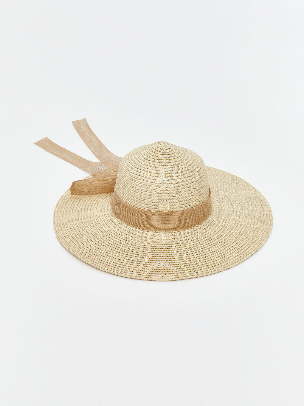 LCW ACCESSORIES Straw Women's Fedora Hat -S5QM05Z8-FF5