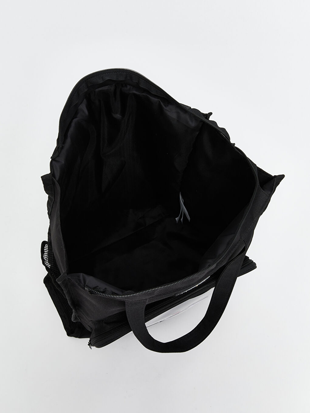 Siyah Baskılı Kadın Kol Çantası-4