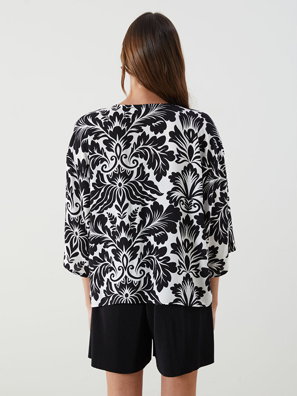 CRNA Kimono Žena -S5QM11Z8-LQJ