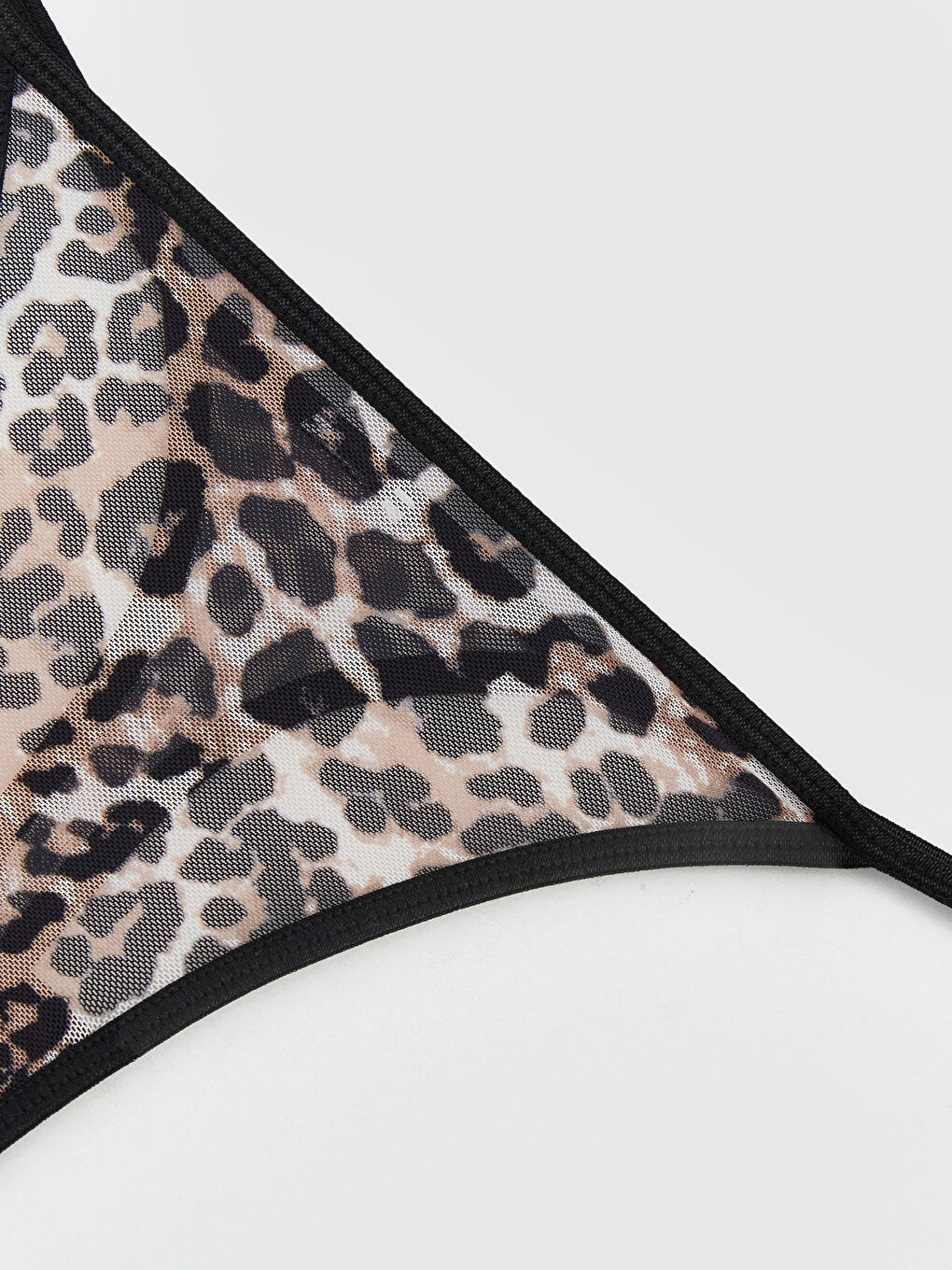 Leopard Print Fancy Thong Knickers -S5QM59Z8-LQY