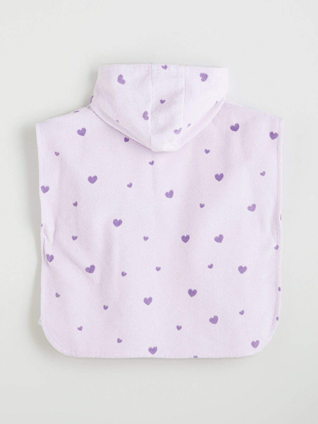 Lila Kuromi Baskılı Kız Bebek Plaj Havlusu-2