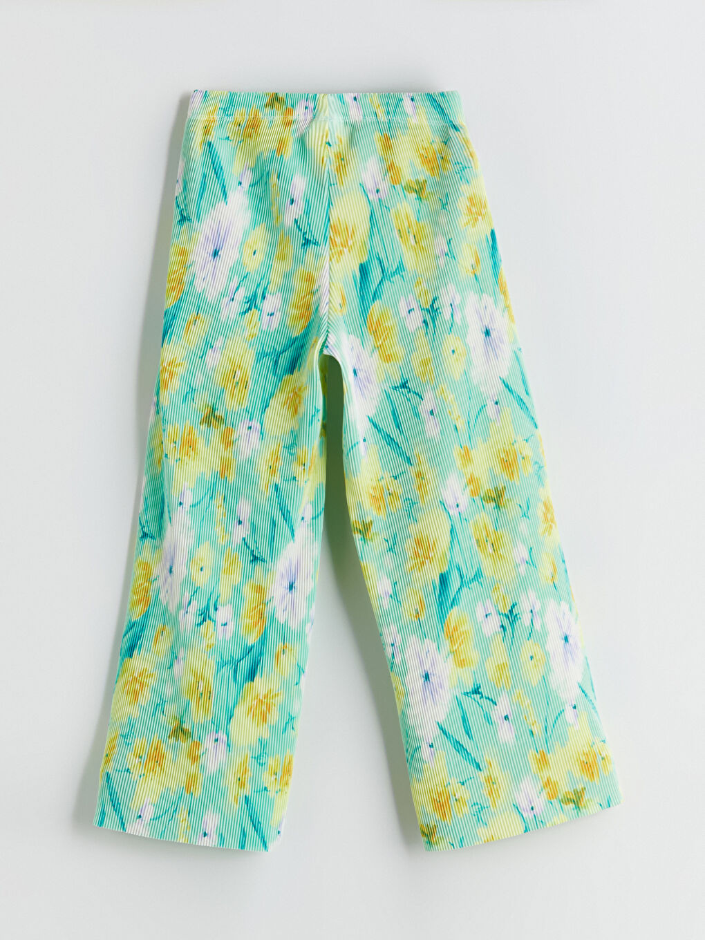 Elastic Waist Floral Spanish Leg Girls' Tights -S5QM80Z4-LRR