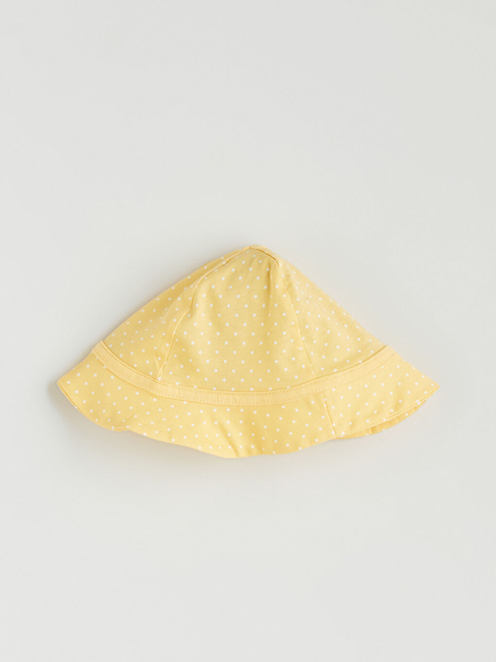 Sarı Nakışlı Kız Bebek Tulum ve Şapka-4