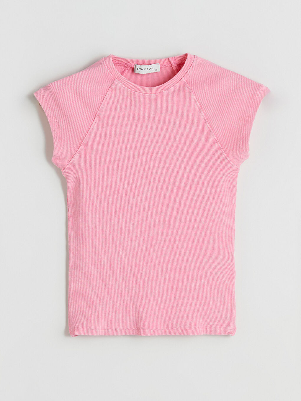 تي شيرت نسائي بياقة دائرية-4