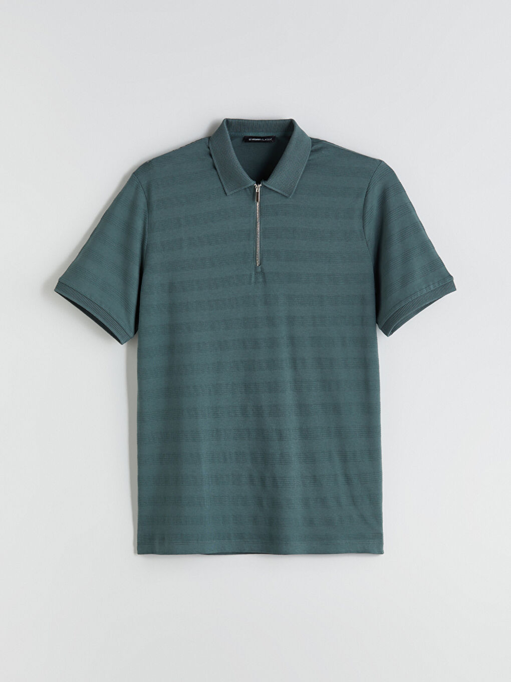 Polo Neck Striped Men's T-Shirt -S5QM94Z8-ZCD