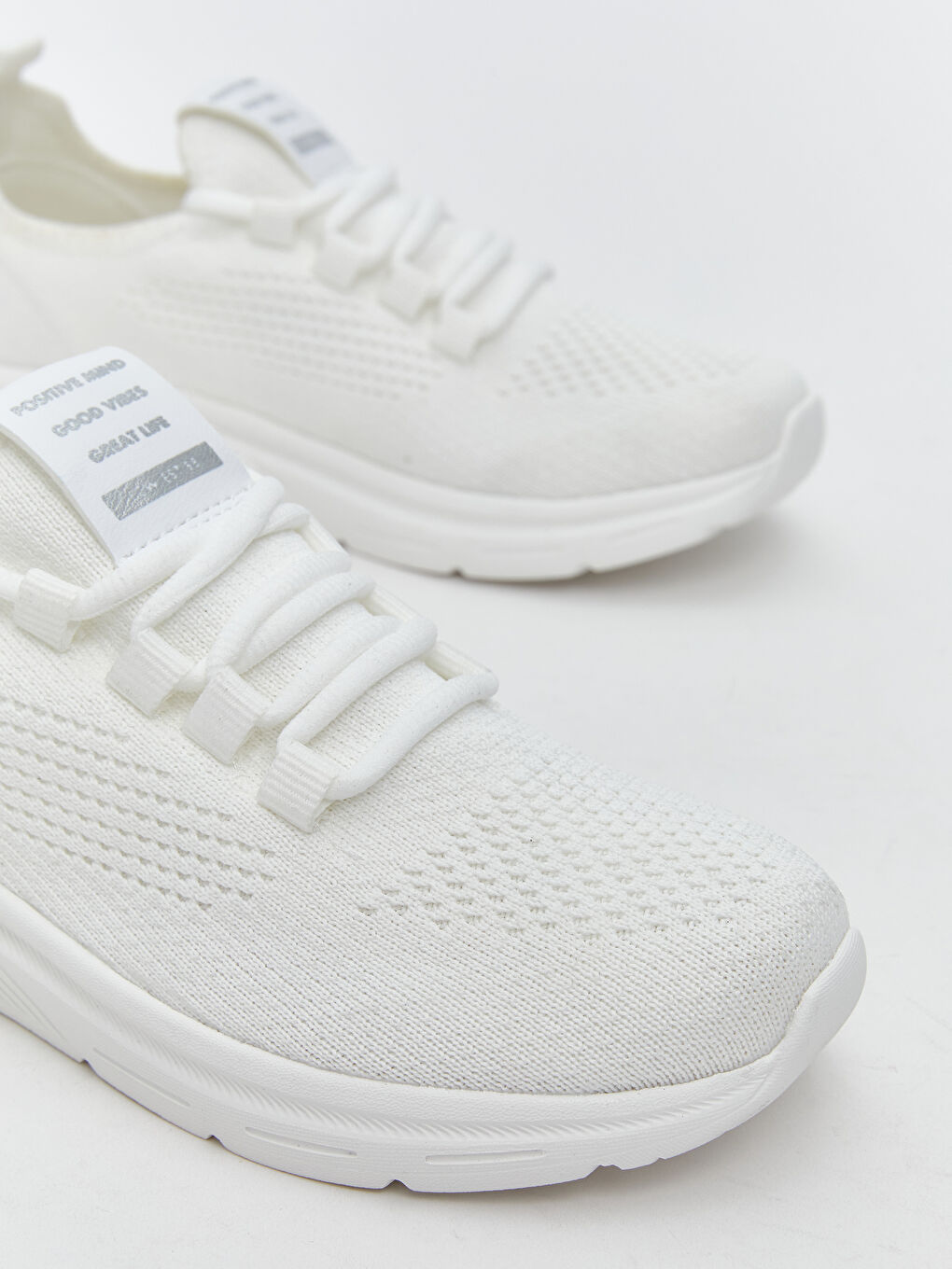 Beyaz File Detaylı Kız Çocuk Spor Ayakkabı-2