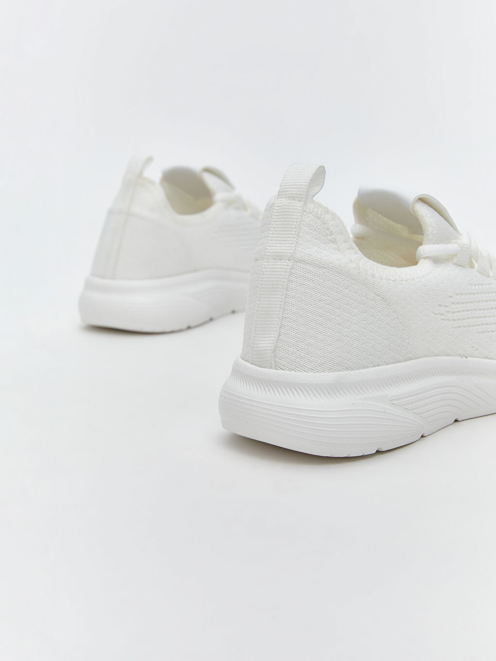 Beyaz File Detaylı Kız Çocuk Spor Ayakkabı-4