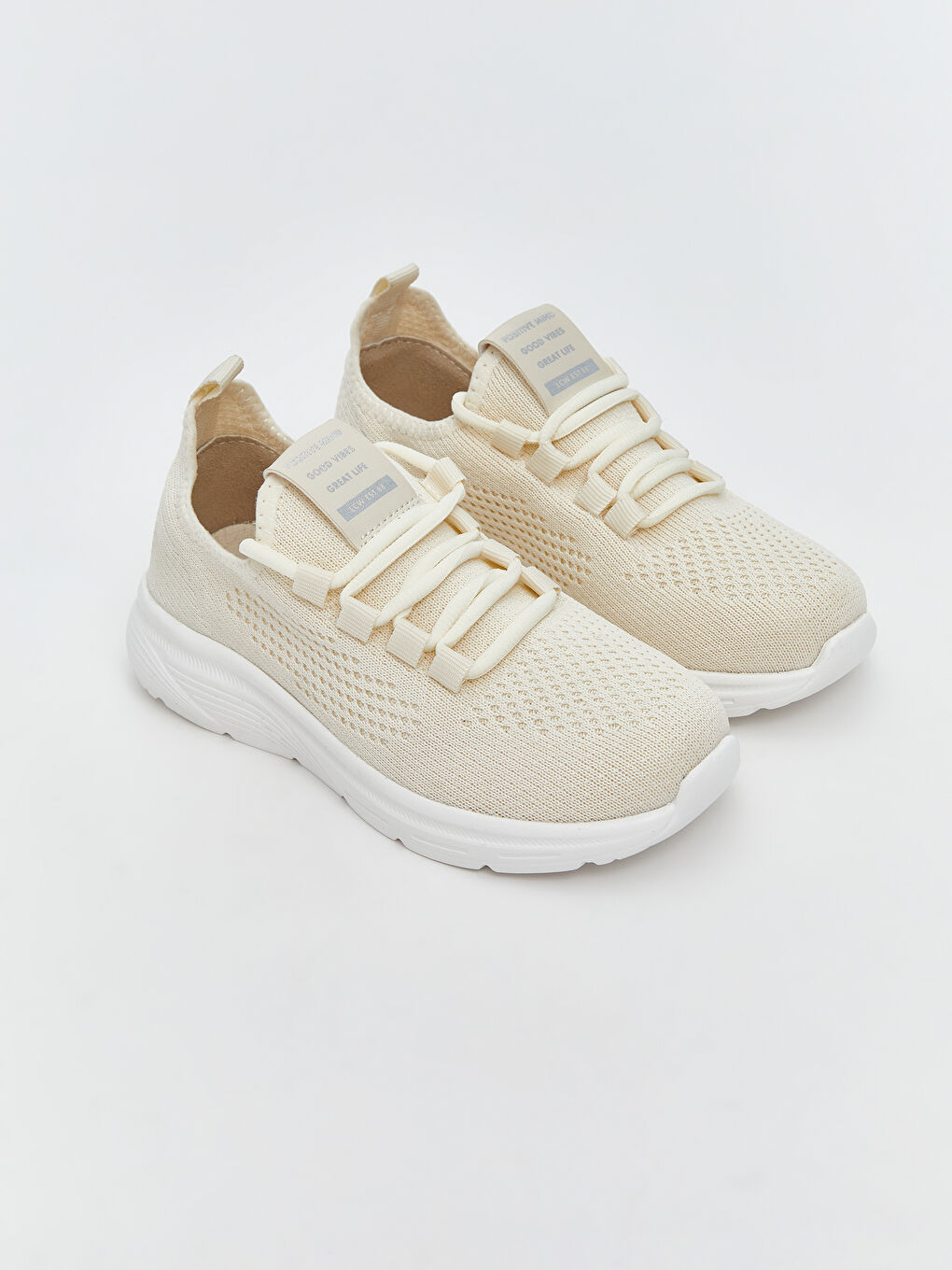 LCW STEPS Girls' Sports Shoes with Mesh Detail -S5QN32Z4-QVC