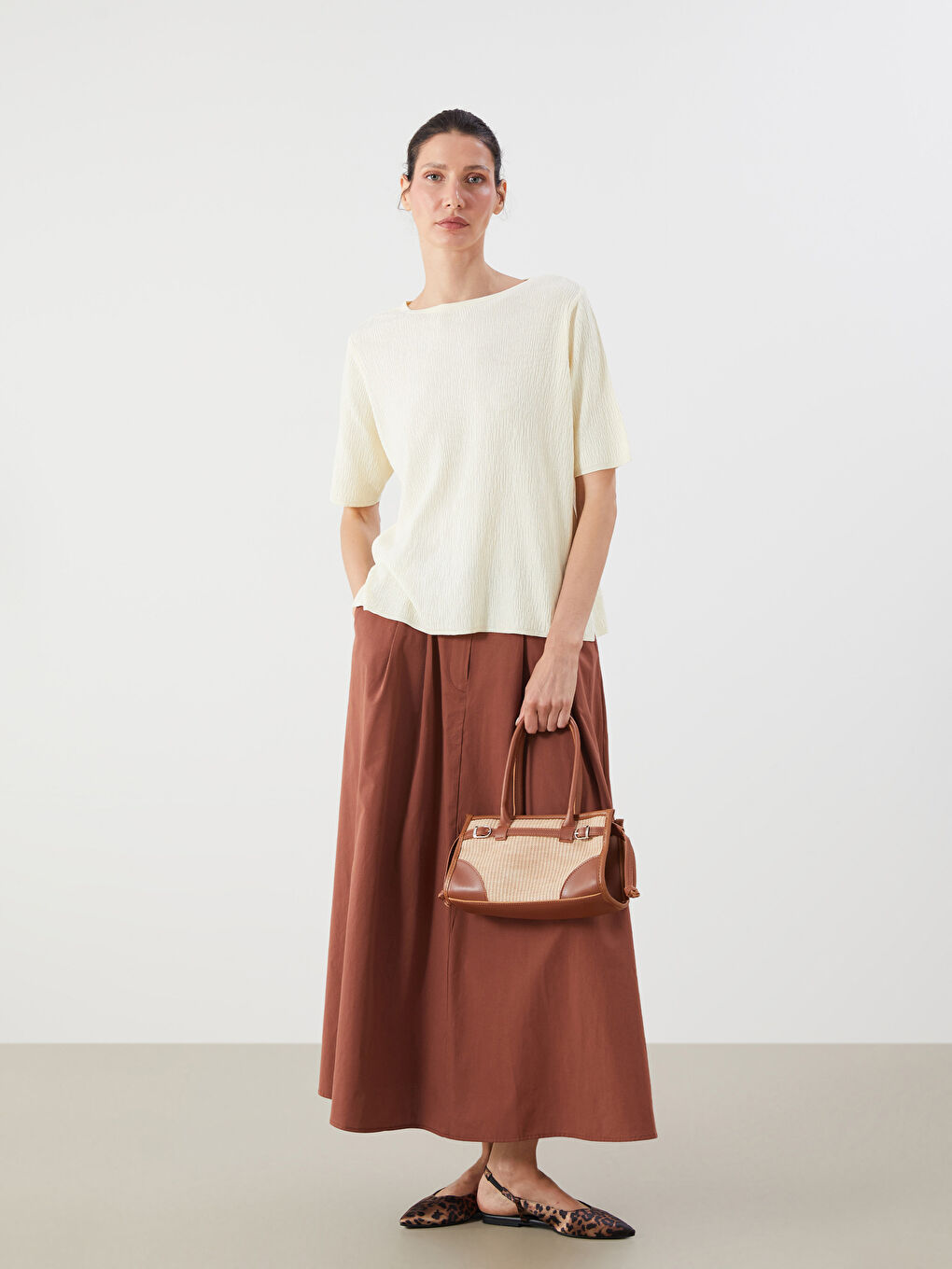 Removable Strapped Women's Shoulder Bag -S5QN51Z8-CR8