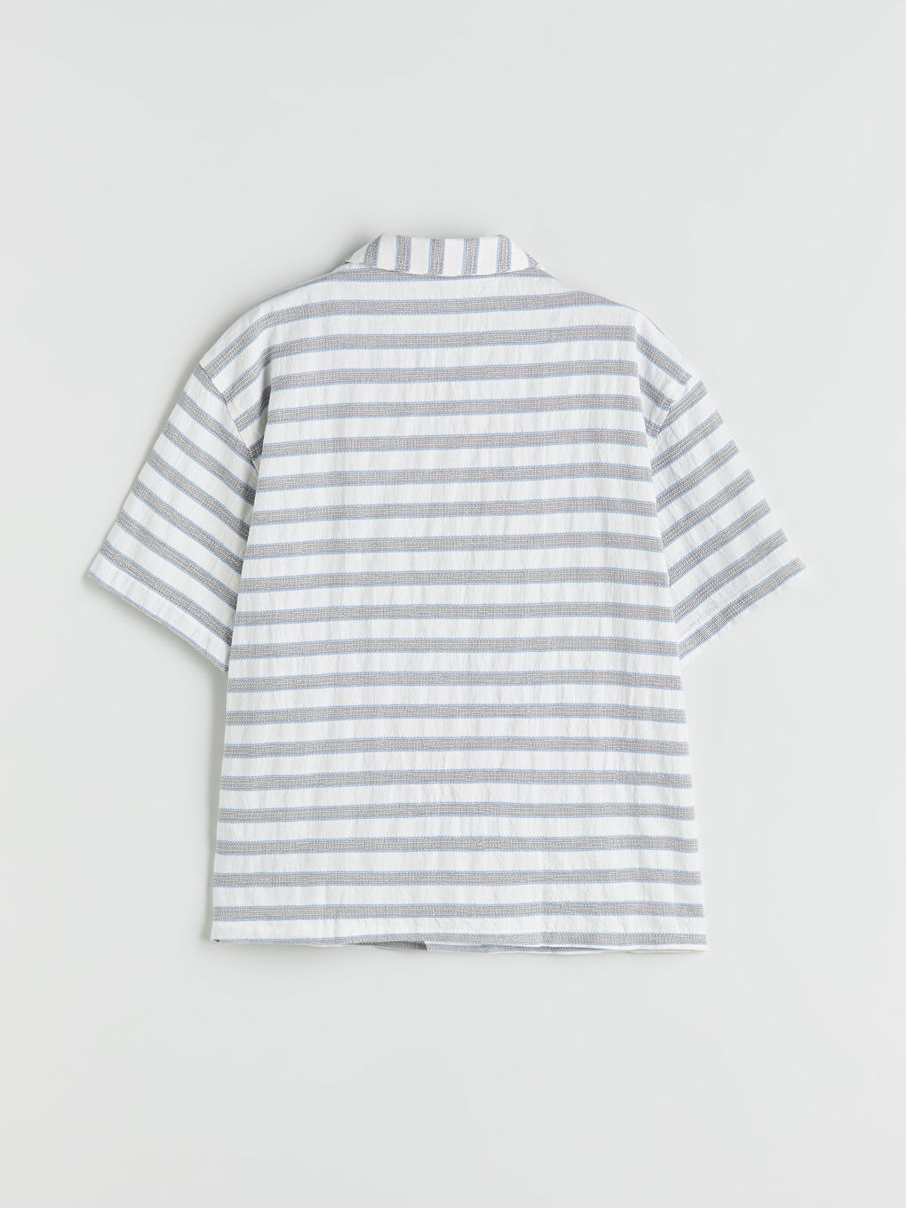 LCW Kids Kurzarm Gestreiftes Hemd für Jungen -S5QN53Z4-LEN