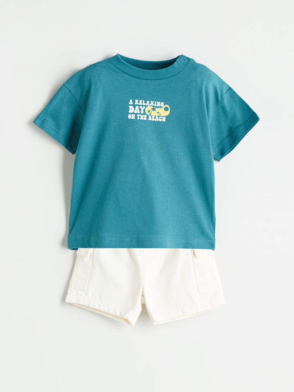 LCW baby Baby Boy PETROL Set -S5QN59Z1-HPS