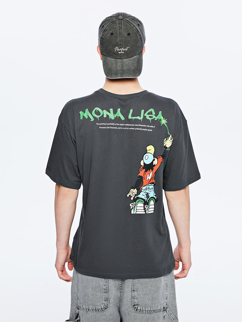 LCW Teen Teenage Boy ANTHRACITE T-Shirt -S5QN60Z4-R4Q