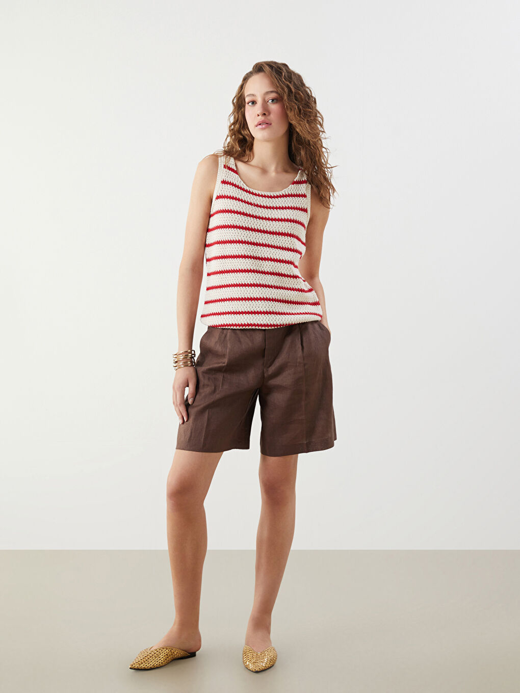 Woman RED Tank Top -S5QN68Z8-E48