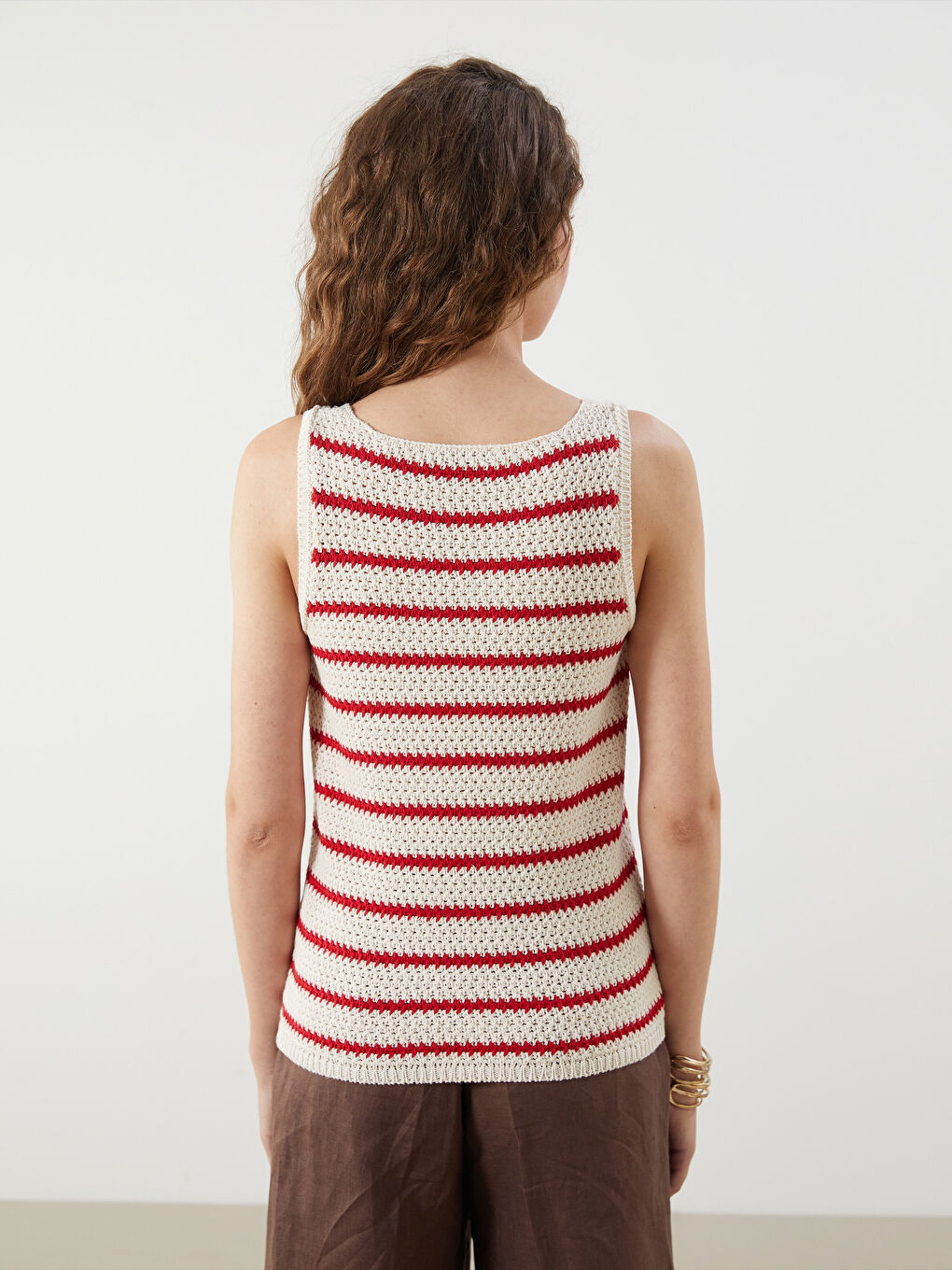 Woman RED Tank Top -S5QN68Z8-E48